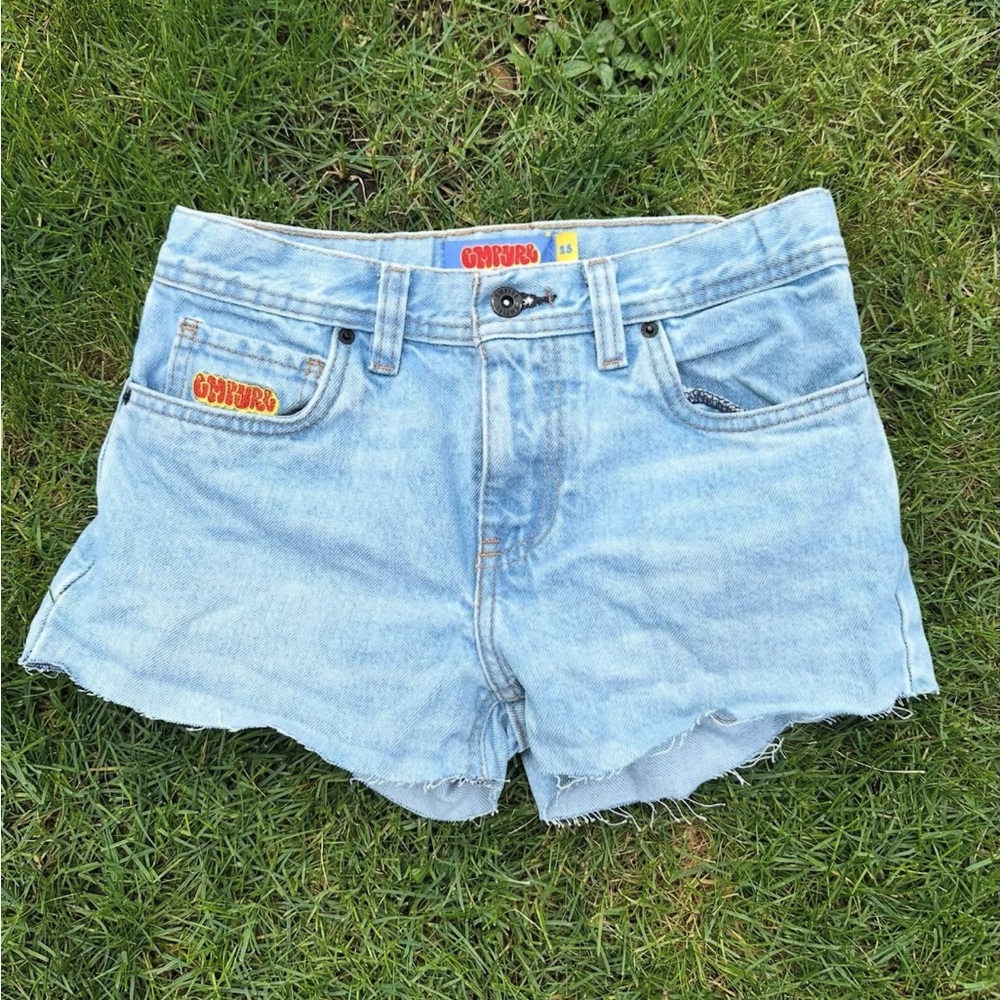 Vintage Empyre Embroidered Denim Jean Shorts